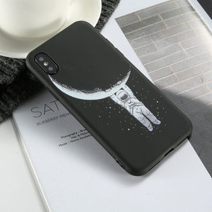 Case For Xiaomi Redmi Note 4 4X 5 6 Pro KISSCASE Moon Star Phone Case For Redmi 6 6A 5 5A S2 MI 8 9 9SE F1 Soft TPU Cover Shell