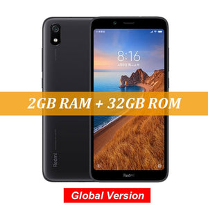 In Stock Global Version Xiaomi Redmi 7A 7 A 2GB 32GB 5.45" Snapdargon 439 Octa core Mobile Phone 4000mAh 12MP Camera Smartphone