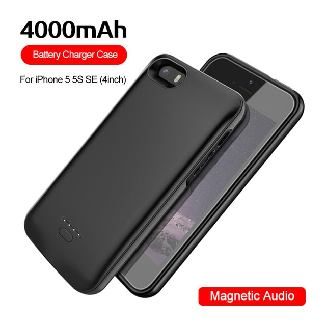 Battery Case For iphone 6 6s 7 8 2500/3700/5000/7000mah Power Bank Charing Case For iphone 6 6s 7 8 Plus Battery Charger Case
