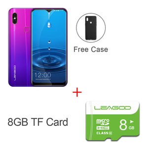 LEAGOO M13  Android 9.0 Smartphone 6.1'' HD  IPS Waterdrop Display 4GB RAM 32GB ROM MT6761 3000mAh Dual Cams 4G Mobile Phone