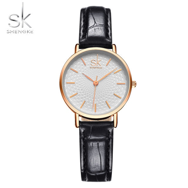 2018 SK Super Slim Sliver Mesh Stainless Steel Watches Women Top Brand Luxury Casual Clock Ladies Wrist Watch Relogio Feminino